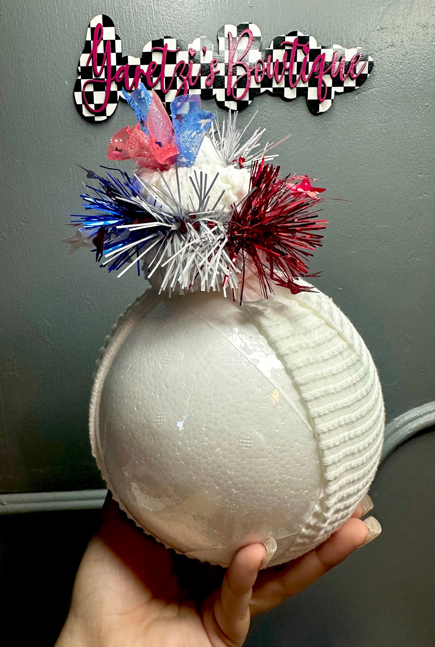 4OJ TOP KNOT HEADWRAP