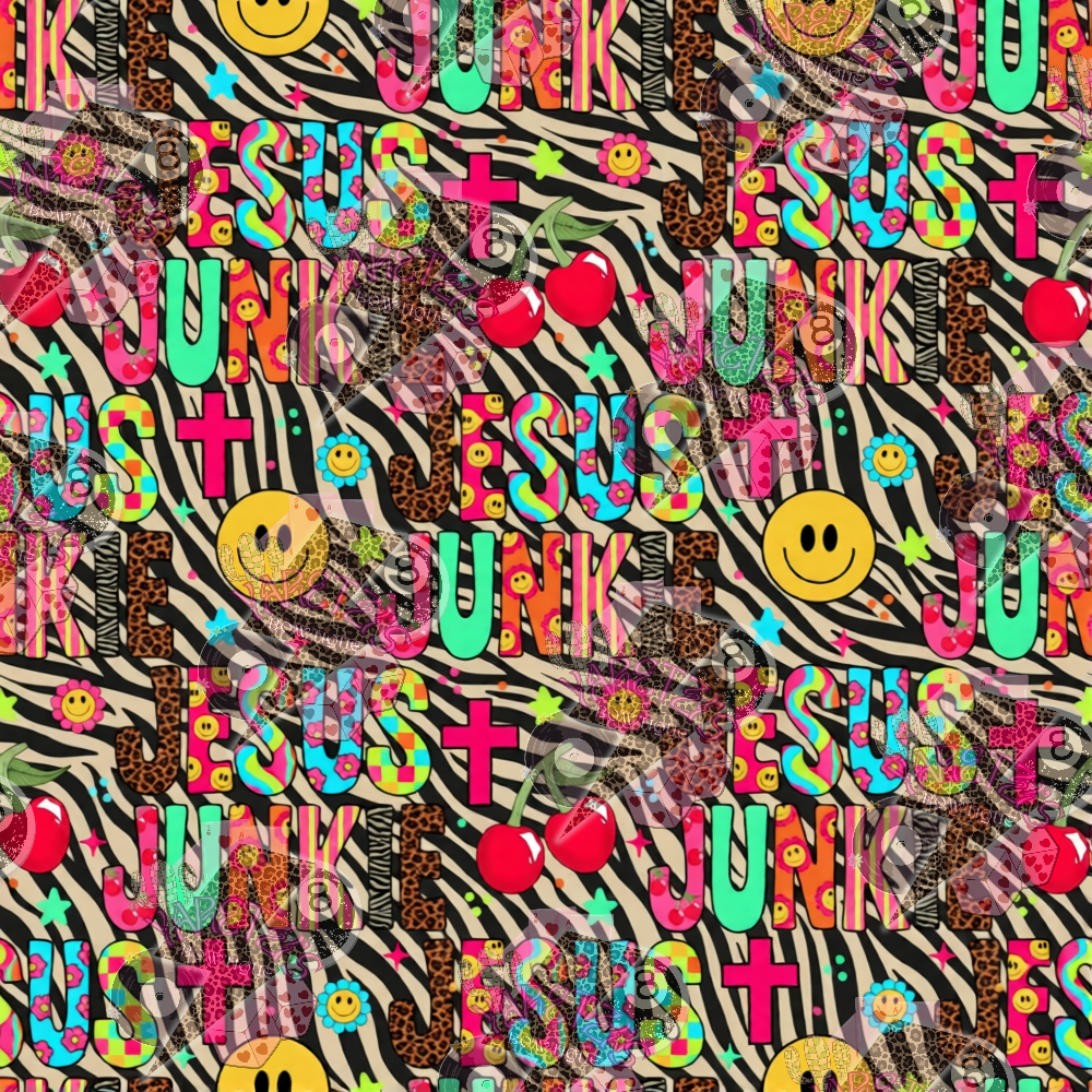 Jesus Junkie Zebra